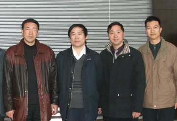 中國工程院院士、時(shí)任南京工業(yè)大學(xué)副校長徐南平訪問中圣